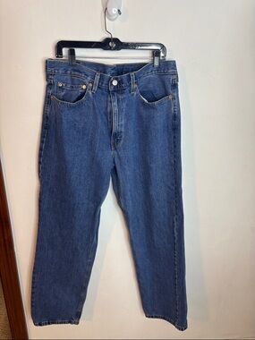 Levis 550 Classic Men's Blue Denim Jeans Size 36 x 32